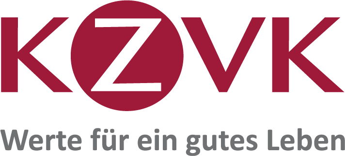 Logo KZVK - Werte für ein gutes Leben